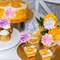 120 Pcs Firework Cupcake Toppers Foil Frill Toothpicks Cake Decorations Sparkle Tinsel Cupcake Toppers Cocktail Picks Firework Par